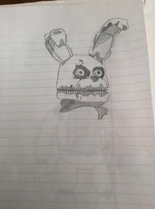 kak risovat FnaF 4 Plushtrap0144